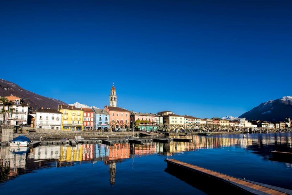 Ascona: Residenza Sabrina,App 2.5 Locali E Piscina Apartment Exterior foto